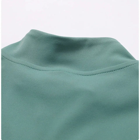 Hearuisavy Autumn Elasticity Yoga Jacket Outdoor Running Sports Jacket Female Gym Zipper Tight Fitting Jacket Women Sportswear - Zen Fit Plus