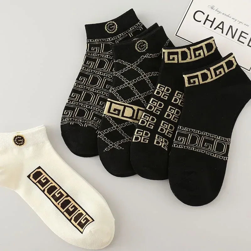 5/10 pcs Men's Thin Breathable Low-Cut Socks - Anti-Odor, Moisture-Wicking, Lightweight, Comfortable & Versatile for Daily Wear - Zen Fit Plus