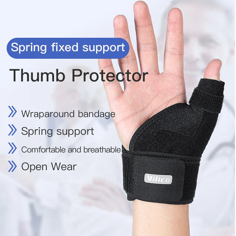 1PC Flexible Splint Wrist Thumb Support Brace for Tendonitis Arthritis Breathable Thumb Protector Guard Fits Right and Left Hand Zen Fit Plus