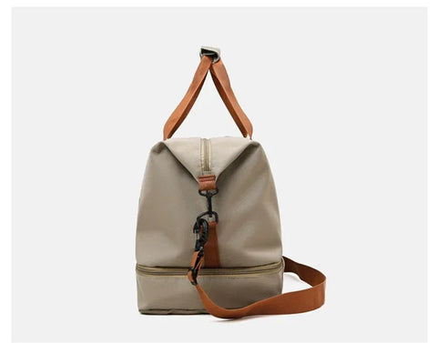 Gym Bag Travel Fitness Bag for Women Large Capacity Men's Sports Luggage bag Waterproof Female Messenger Bag Dry And Wet Handbag - Zen Fit Plus