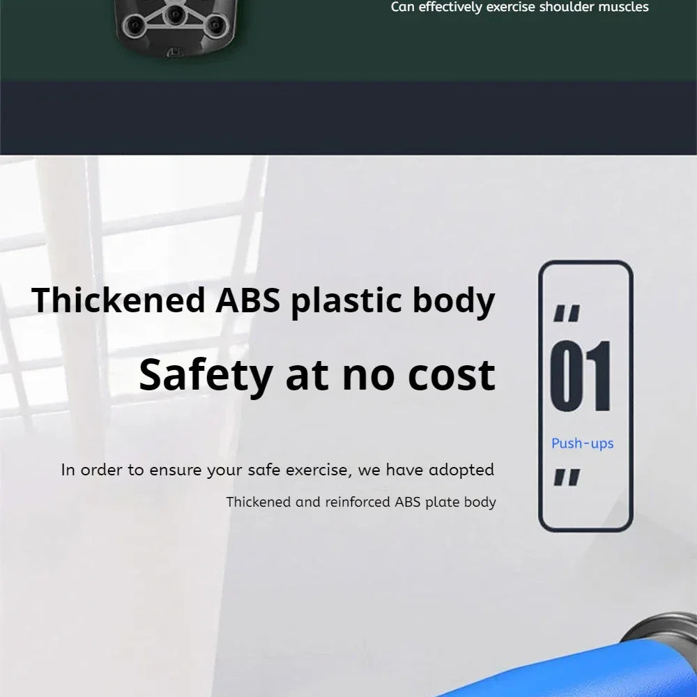 Foldable Multi-Functional Push Up Board Chest Abs Training Equipment Portable Home Gym Fitness Tool for Men Core Workout - Zen Fit Plus