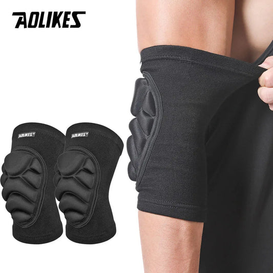 AOLIKES 1 Pair Foam Elbow Pads Anti-collision Sports Roller Skating Anti-fall Volleyball Riding Street Dance Elbow Protector Zen fit plus