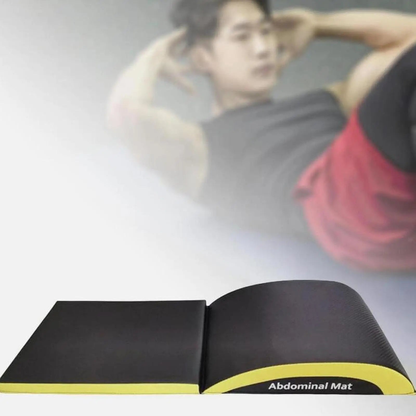 Ab Exercise Mat Tailbone Protection Core Training Foldable Lumbar Support Exerciser Sit up Pad Cushion Ab Workout Equipment Zen Fit Plus