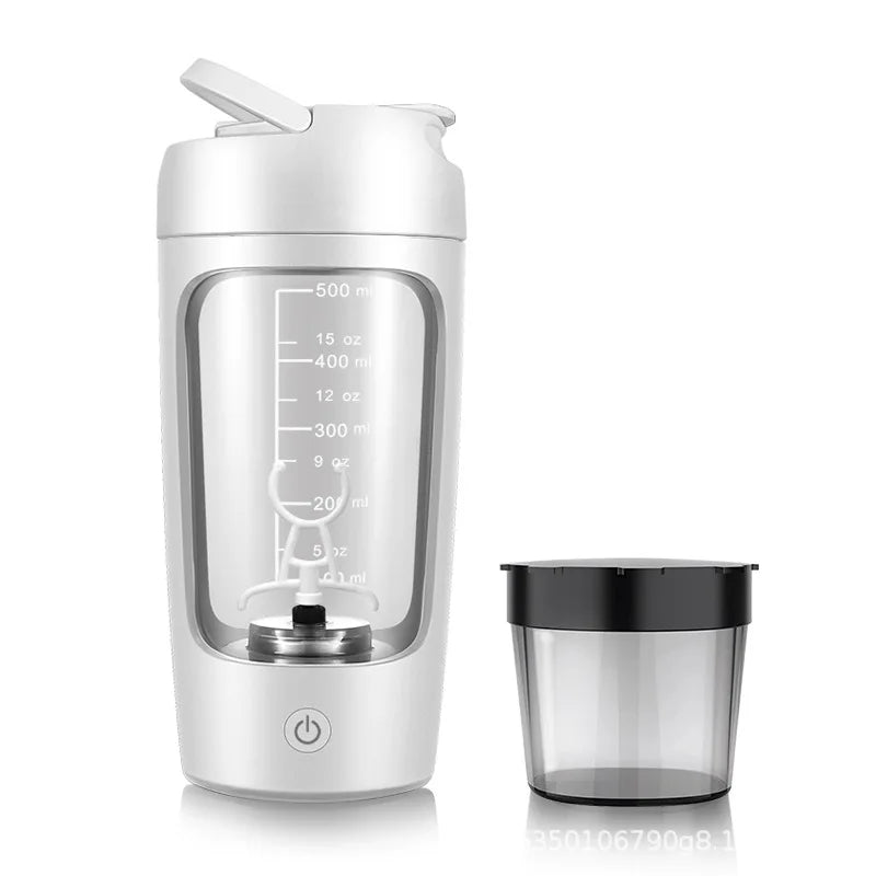 650ml USB Electric Portable Whey Protein  Shaker bottle  Fully Automatic Stirring Cup Rechargeable  Gym  BA Free Cocktail Blend Zen fit plus