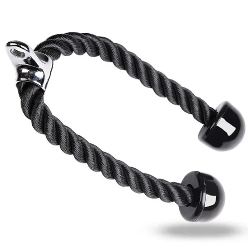 Triceps Lowering Rope Face Pull Handles Push Pull Down Cord For Biceps Back Shoulder Triceps Fitness Tension Rope Gym Accessory Zen fit plus