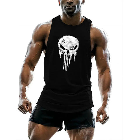 Summer new fitness sport men's vest Quick drying sleeveless T-shirt Fitness wear Basketball training vest men's sweatshirt tops Zen fit plus