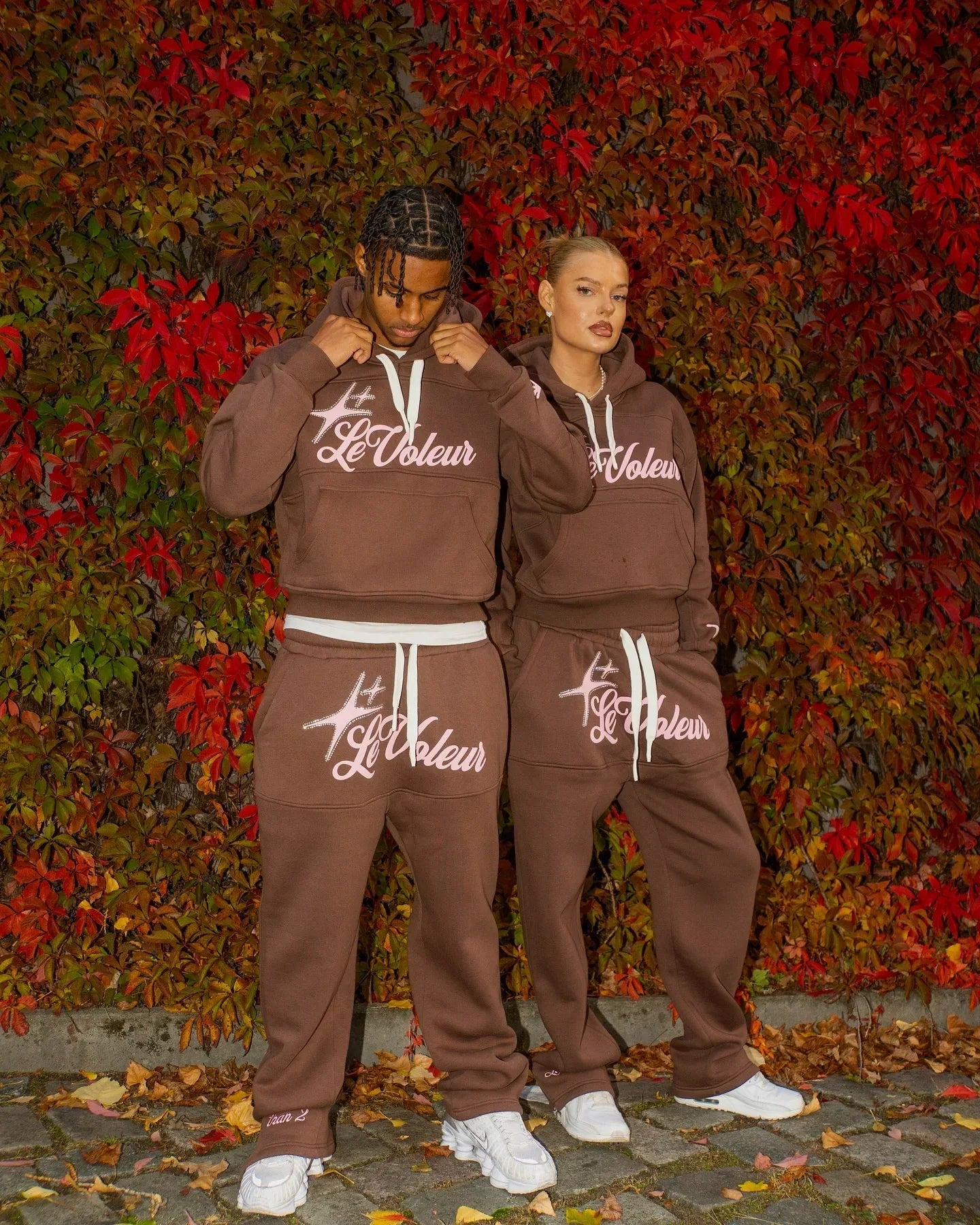 Loose Casual Tracksuit Sports Suit Men Women Fashion Cotton Hoodie Sweatpants Two Piece Set Y2K Harajuku Street Sweatshirt Suit - Zen Fit Plus