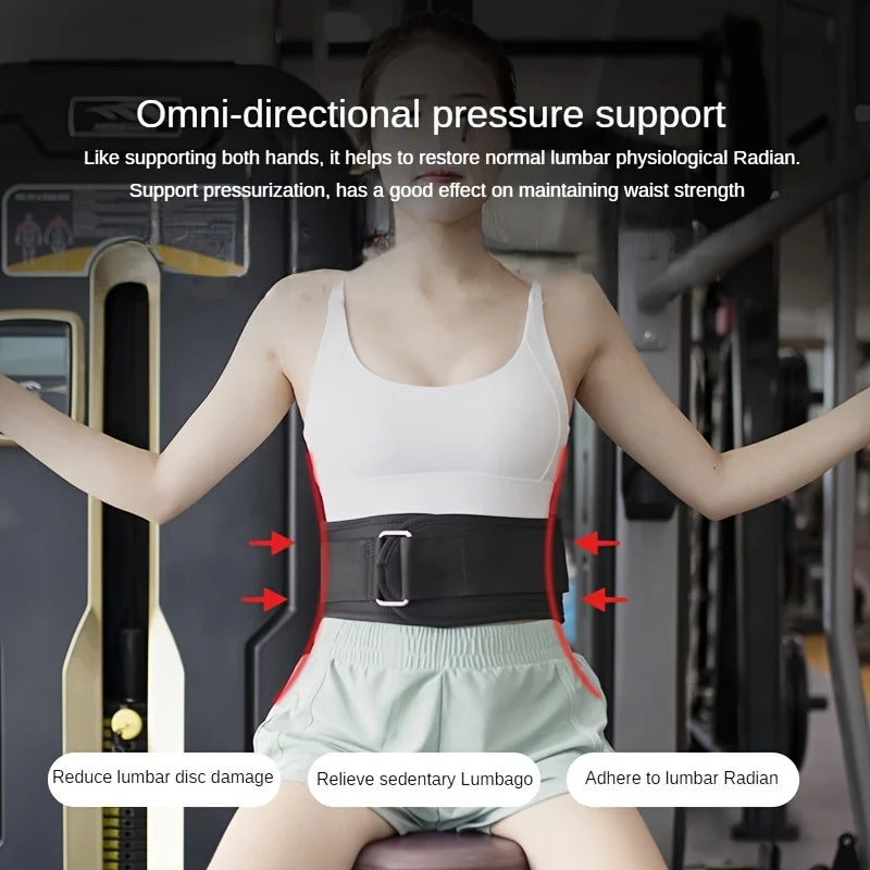 Back Support Belt for Women & Men, Relieves lower back pain, Provides all-around lumbar support for gym,outdoor sports Zen fit plus