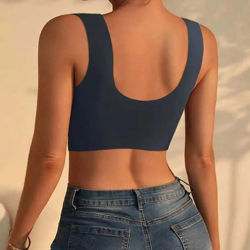 Women's sports underwear Invisible bra seamless breathable comfortable elastic shockproof underwear without steel rings Zen Fit Plus