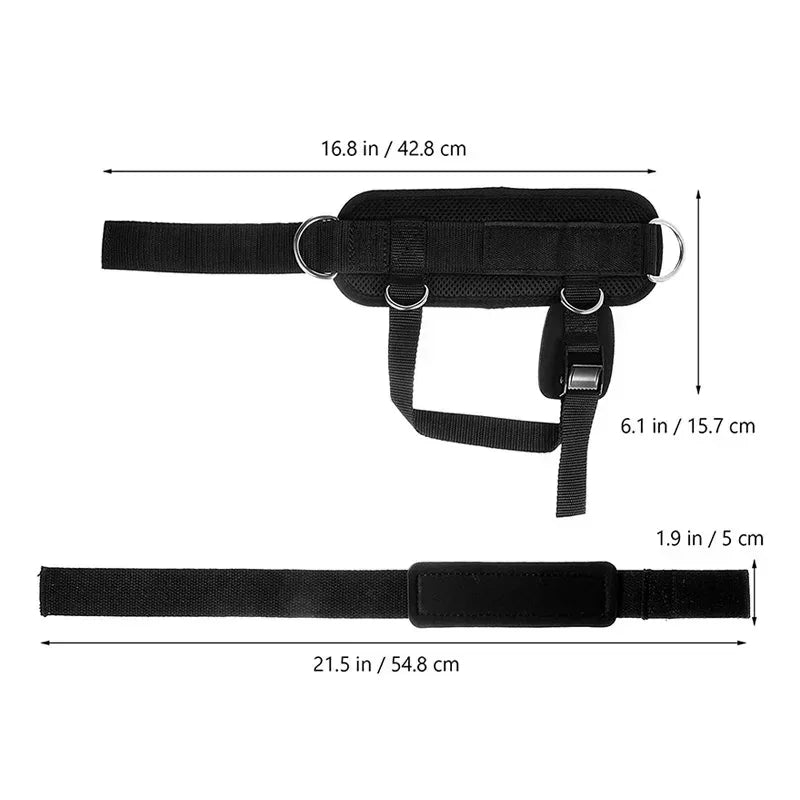 1Pc Padded Ankle Straps Ankle Straps for Cable Machines Single/Double D-Ring Fitness Ankle Cuffs for Leg Extensions - Zen Fit Plus