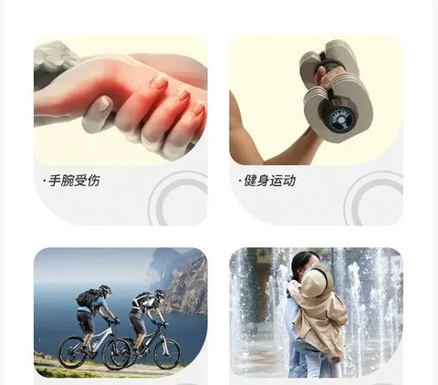 Unisex Wrist Guard Band Brace Support Wrist Support Fitness Training Gym Strap Sports Pain Relief Wrap Bandage Protective Gear - Zen Fit Plus