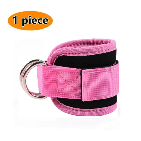 Cable Ankle Straps Double D-Ring Ankle Cuffs  Gym Workouts Glutes Legs Strength Training Brace Support Sport Safety Abductors Ab Zen fit plus