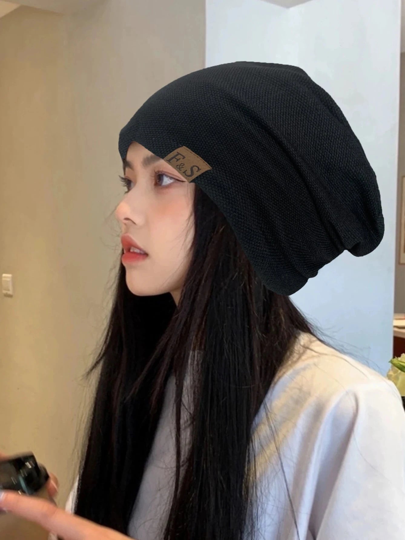 1pcs Warm Knitted Beanie Hat For Men And Women - Fashionable SolidHip-hop Style Zen Fit Plus