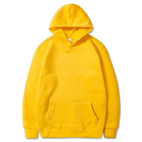 Men's and Women's Solid Color Pocket Hoodies Sports Fitness Sweatshirts Fashionable Casual Pullovers Multi Color Zen fit plus