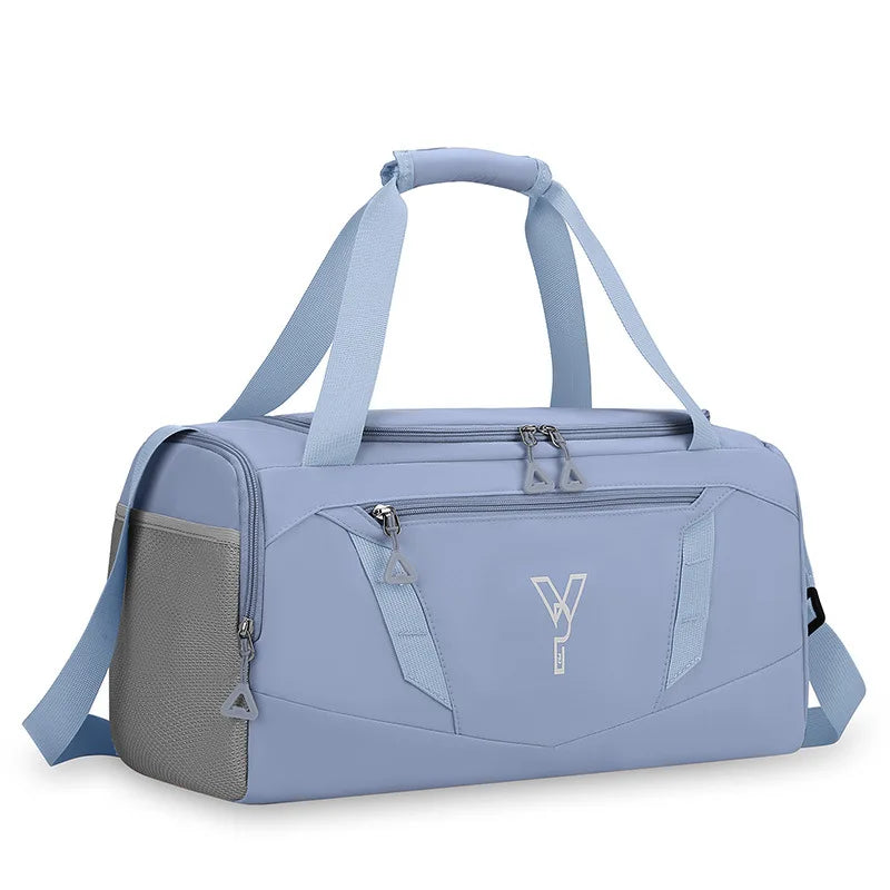 Woman Sports Gym Handbag Waterproof Fitness Training Bag Dry Wet Swimming Tote With Shoes Pocket Travel Luggage Shoulder Bags Zen fit plus