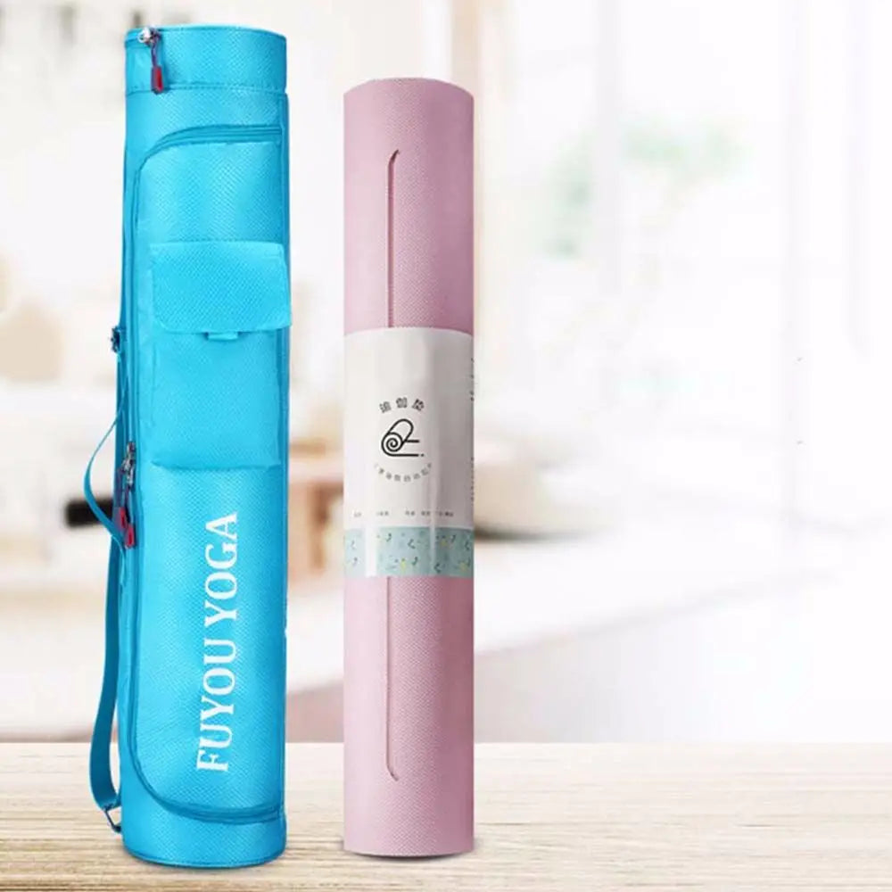 Gym Outdoor Large Capacity Waterproof Sports Bag Multifunction Pocket Yoga Mat Bag Carrier Knapsack Fitness Bag Yoga Mat Holder Zen fit plus