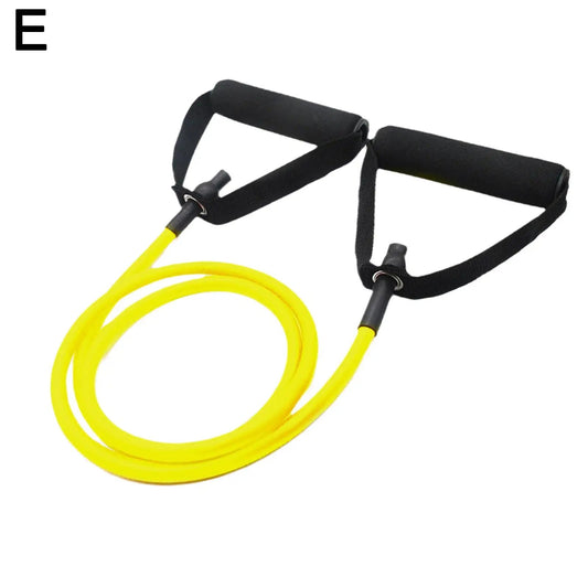 5 Levels Resistance Bands With Handles Yoga Pull Rope Elastic Fitness Exercise Tube Band For Home Workouts Strength Trainin D1z5 Zen fit plus