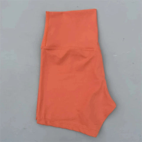 Solid Color tight Women Fitness Sport Short High Waist Yoga Short Legging Squatting Proof Comprehensive Training Jog AthletiC Zen fit plus