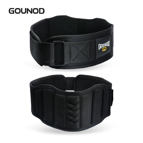 GOUNOD Weight Lifting Belt Back Support Workout Belt Gym Squats Deadlifts Powerlifting Cross Training For Men Women - Zen Fit Plus