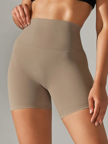 Women Sports Short Yoga Legging Shorts Squat Proof High Waist Fitness Tight Shorts Quick Drying Cycling Workout Gym Shorts Zen fit plus