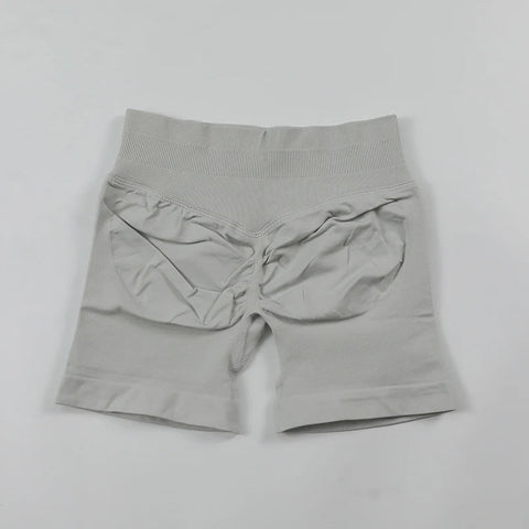 Impact Shorts Low Ribbed Waist Band Yoga Shorts Seamless Scrunch Bum Workout Gym Shorts Booty Hight Stretch Running Shorts Zen fit plus