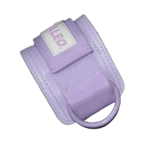 1Pcs Leather Fitness Ankle Straps Adjustable D-Ring Foot Support Cuffs Gym Leg Strength Workouts Pulley Buckle Sports Feet Guard Zen fit plus