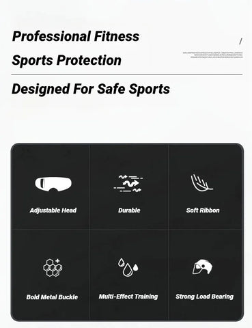 Head Neck Training Harness Body Strengh Exercise Cervical Spine Strap Adjustable Power Gym Fitness Weight Bearing Cap - Zen Fit Plus