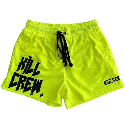 Bodybuilding Shorts Men Summer Running Sport Gym Fitness Breathable Mesh Bermuda Boxing Training Male Quick Dry  Beach Pants Zen fit plus