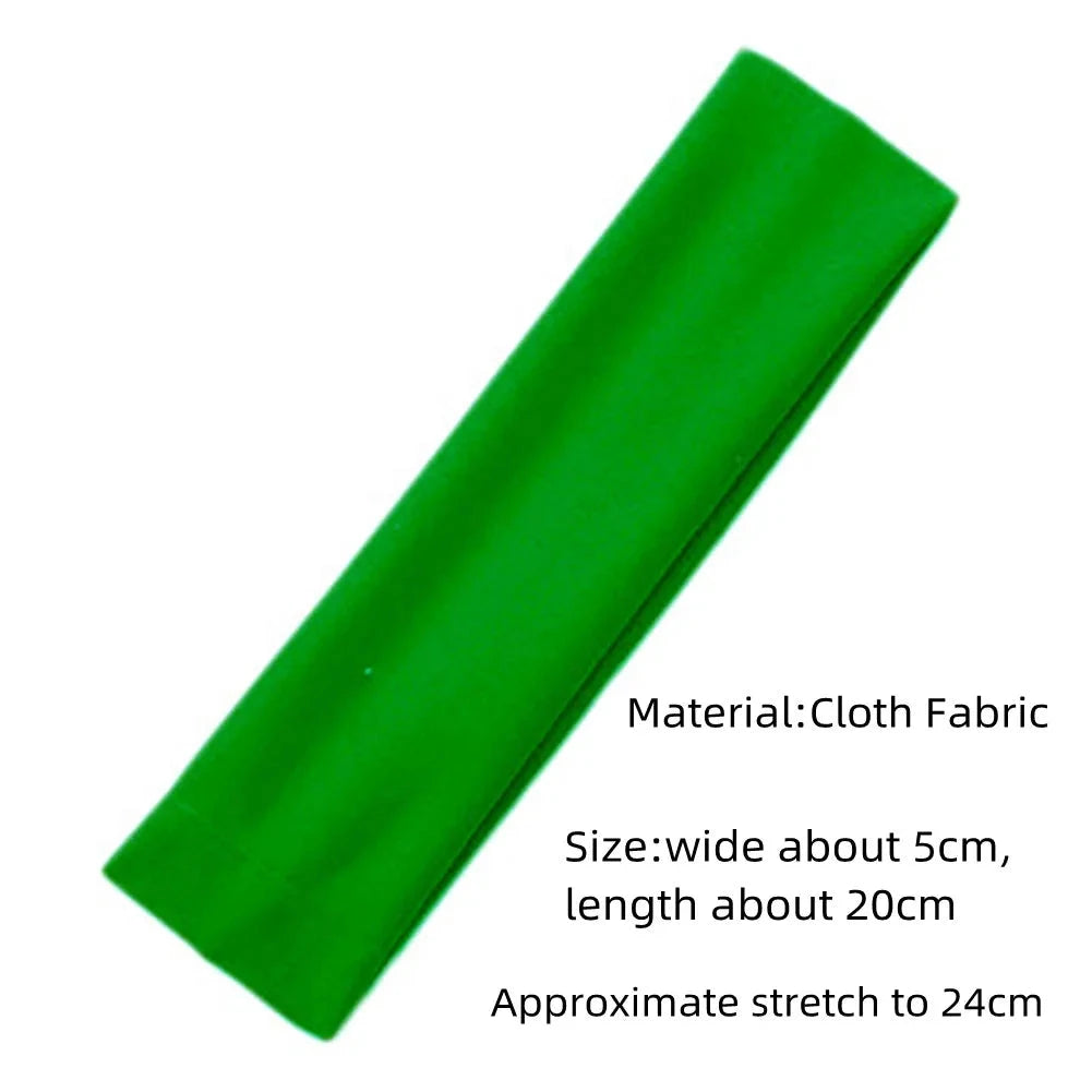 Summer Sports Headbands For Women Fitness Run Yoga Bandanas Solid Color Elastic Hair Bands Stretch Makeup Hair Accessories 2023 Zen Fit Plus