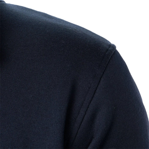 Men's casual sports zipper stand up collar jacket, men's solid color top - Zen Fit Plus