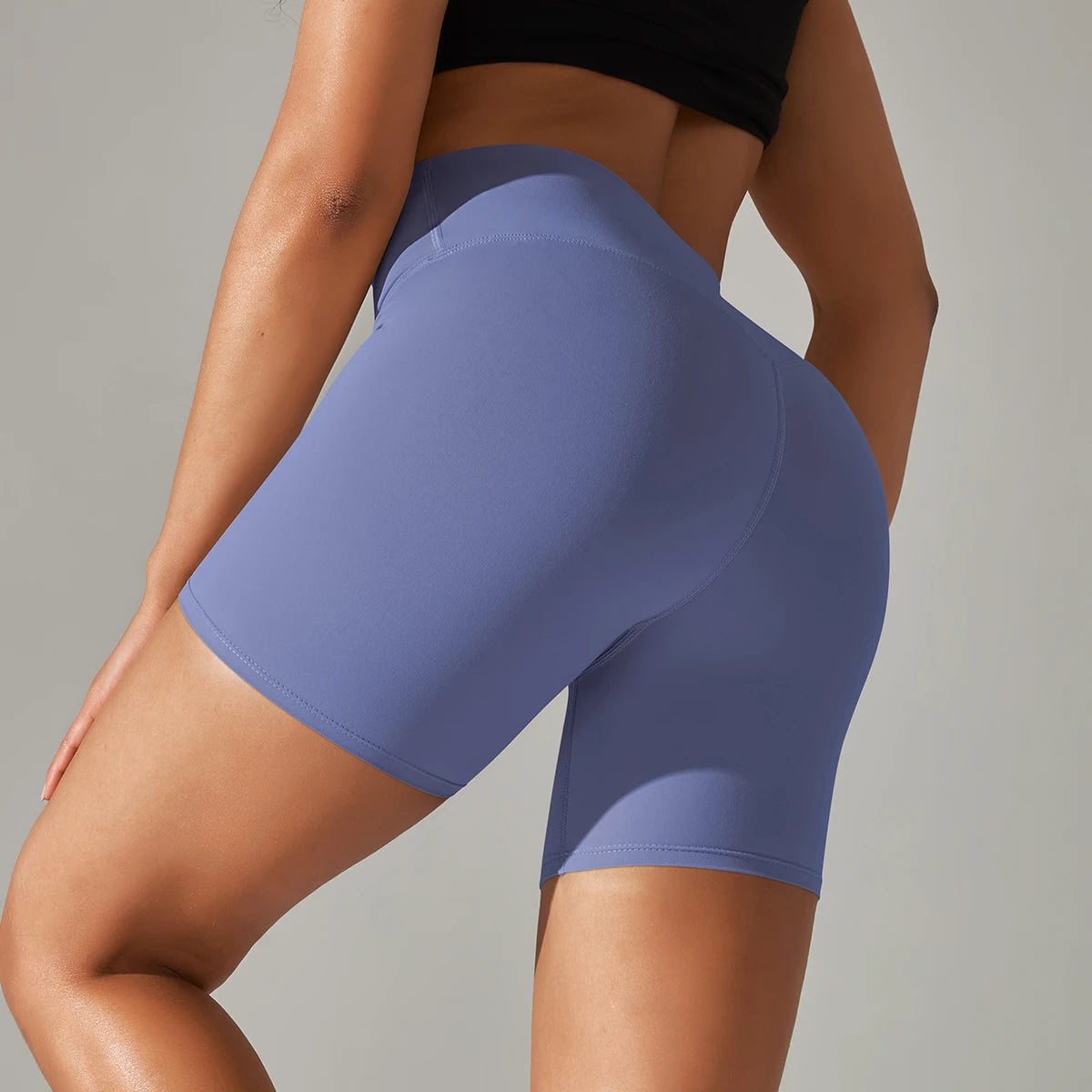 Women Sports Short Yoga Legging Shorts Squat Proof High Waist Fitness Tight Shorts Quick Drying Cycling Workout Gym Shorts Zen fit plus