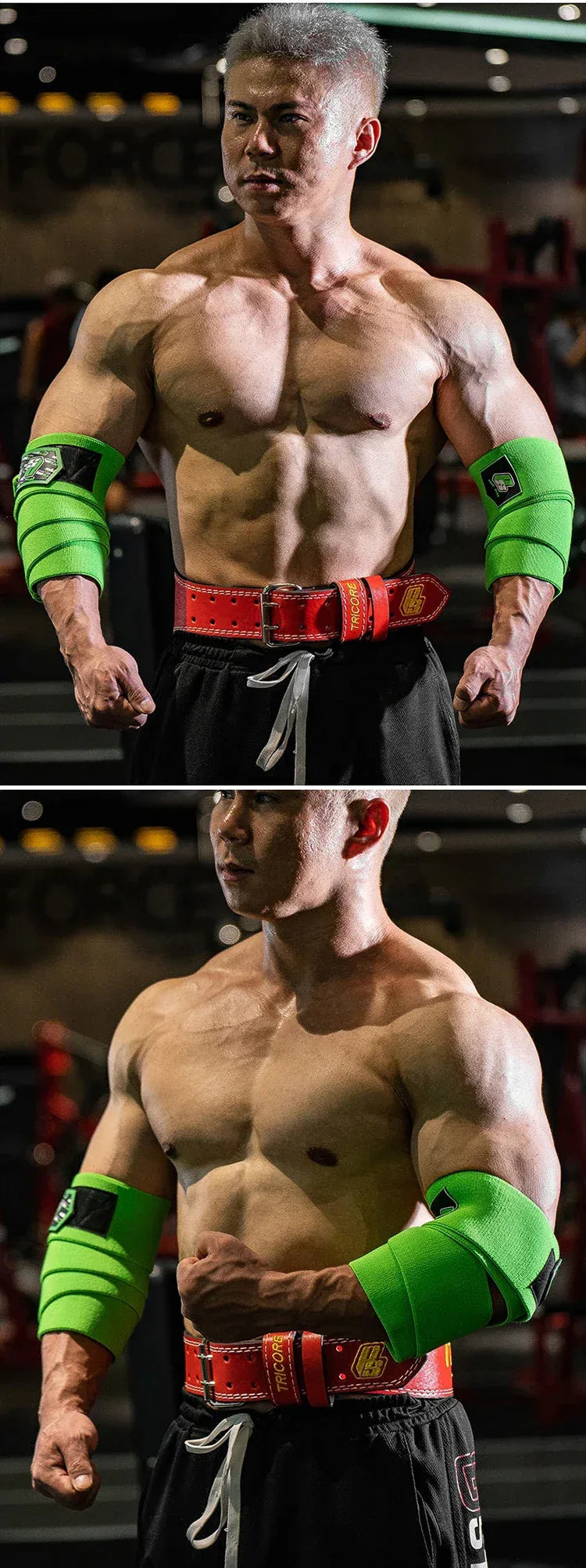 1PC PSIII 150cm Premium Elbow Pads Wrap Strap Bandage Brace Support Gym Fitness Sport Protecter for Weightlifting Bench Press - Zen Fit Plus