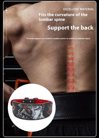 2024 New Weightlifting Belt Gym Belts Fitness Bodybuilding Waist Trainer Strength Training Back Support Crossfit Lumbar Protect - Zen Fit Plus