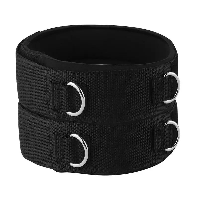 Fitness Thigh Straps Adjustable D-Ring Ankle Straps For Gym Cable Machine Neoprene Padded Leg Cuffs Strength Training Equipments Zen fit plus