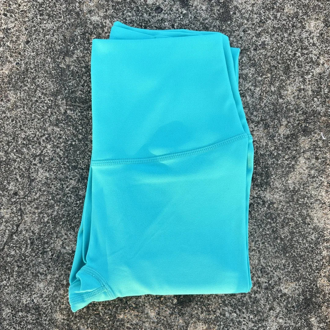 Solid Color Back Waist Pocket High Waist Fitness Yoga Legging soft Women Sport Pant Tight Butter Athletic Gym Ankle-Length Pants Zen Fit Plus