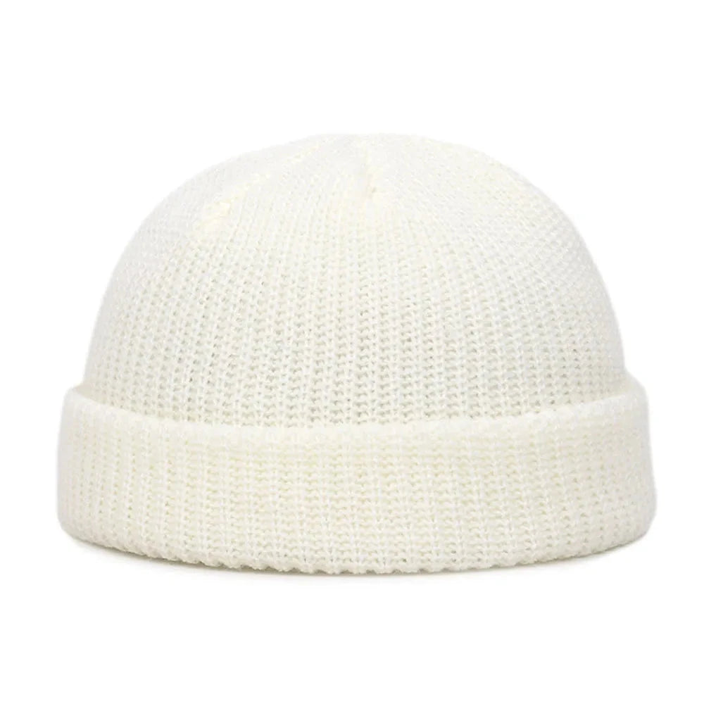Winter Warm Beanies Casual Short Thread Hip Hop Hat Adult Men  Female Wool Knitted Skull Cap Elastic  Unisex Zen Fit Plus