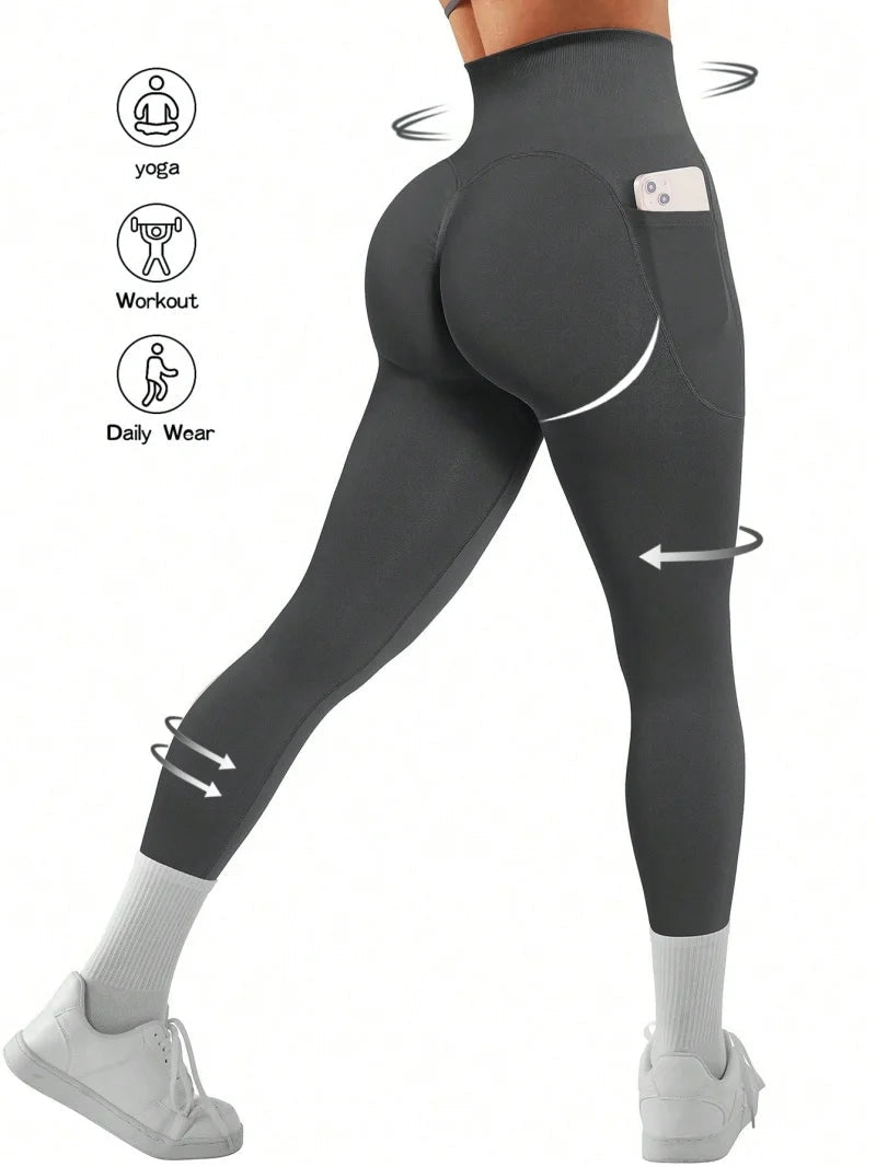 Scrunch Leggings Push Up Tights Woman Back Gym Sport Women Fitness Legging Butt Lift Yoga Pants Zen Fit Plus