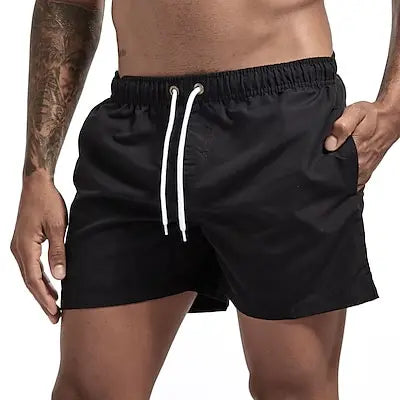 Men's Swim Shorts Swim Trunks Quick Dry Board Shorts Bathing Suit Breathable Drawstring With Pockets for Surfing Beach Summer Zen fit plus
