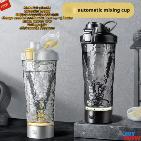 NEW USB Charging Automatic Mixing Cup Protein Powder Shaker Bottle Waterproof Mute Portable Multi-function Coffee Milk Cup Mug Zen fit plus