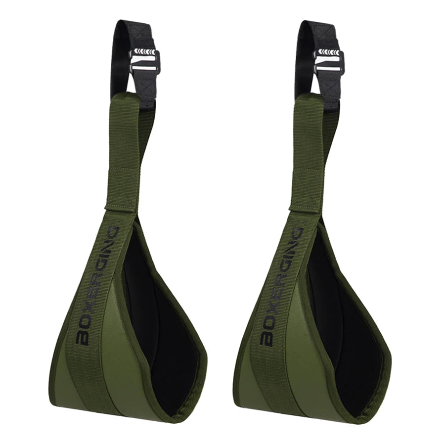 1 Pair Fitness Abdominal Muscle Belt Hanging AB Sling Straps Hanging Pull-Ups Training Horizontal Bar Gym Muscle Training Belt Zen Fit Plus