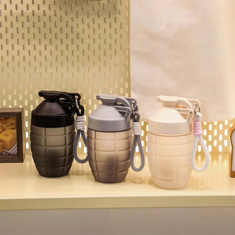 600ml Fitness Sports Water Bottle Fashion Simple Shaker Cup Protein Powder Nutrition High-capacity Milkshake Mixing Cup Zen fit plus