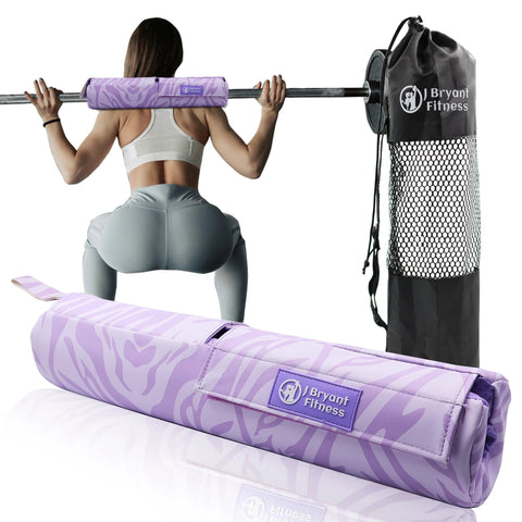 Barbell Pad for Squats and Hip Thrust Leather Pads Relief Pressure from Neck Weightlifting Gym Fitness equipment Zen fit plus