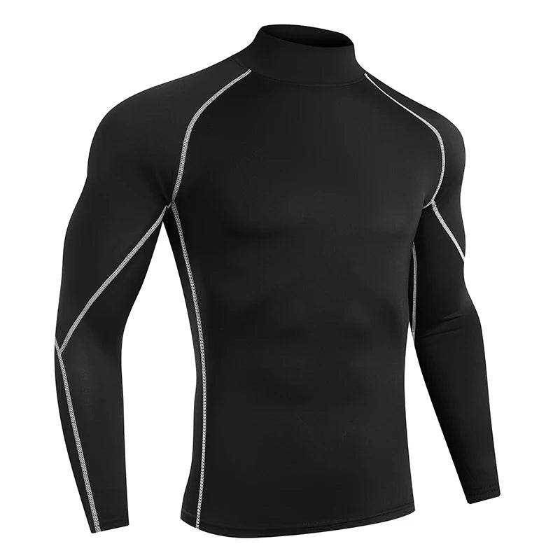 Men Running T shirt Quick Dry Bodybuilding Sport Shirt Long Sleeve Compression Top  Fitness Tight Rashgard Gym T-Shirt Men Zen fit plus