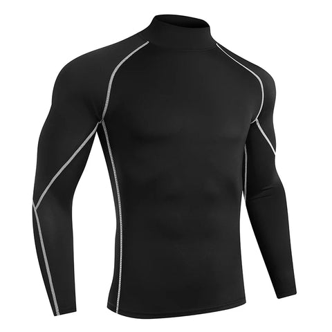 Men Running T shirt Quick Dry Bodybuilding Sport Shirt Long Sleeve Compression Top  Fitness Tight Rashgard Gym T-Shirt Men Zen fit plus