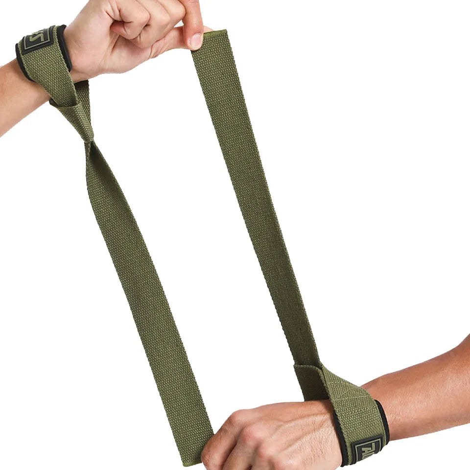AOLIKES Weightlifting Wrist Straps Strength Training Adjustable Non-slip Gym Fitness Lifting Strap Wrist Support Grip Band Zen fit plus