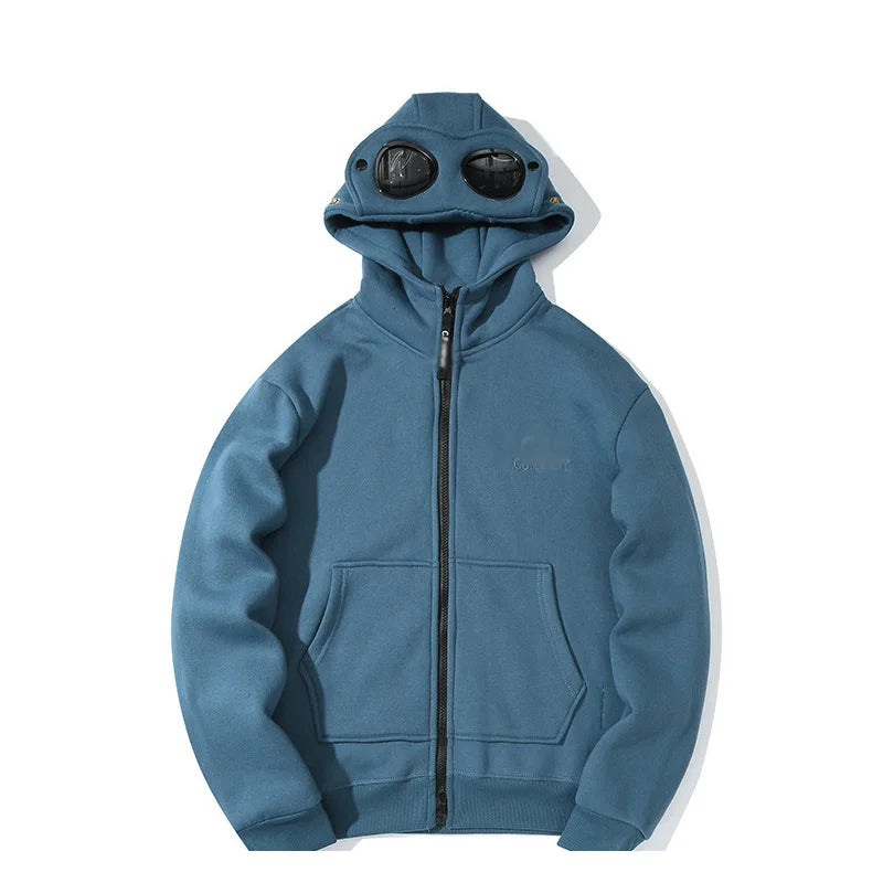 2024 Autumn/Winter New Casual Couple's Glasses  Hooded & Sweatshirt  Fashion High Street Women's men's Clothing Official Website Zen fit plus