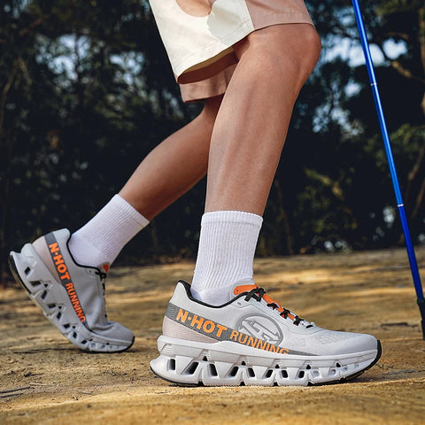 Men Sports Running Shoes Casual Marathon Breathable Lightweight Women's Comfortable Athletic Nonskid Walking Sneakers