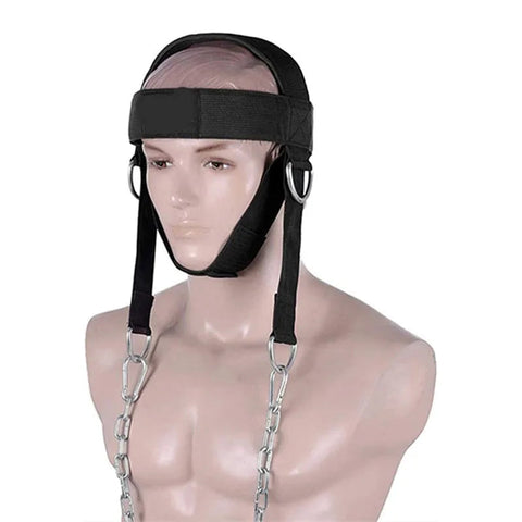 Head Neck Training Head Harness Body Strengh Adjustable Exercise Strap Neck Muscle Power Training Gym Fitness Weight Bearing Cap Zen fit plus