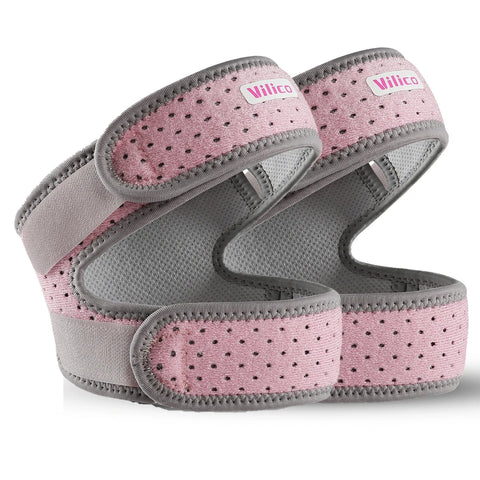 1/2Piece Patellar Tendon Support Strap Adjustable Knee Strap for Exercise Running Fitness Compression Knee Support Zen Fit Plus