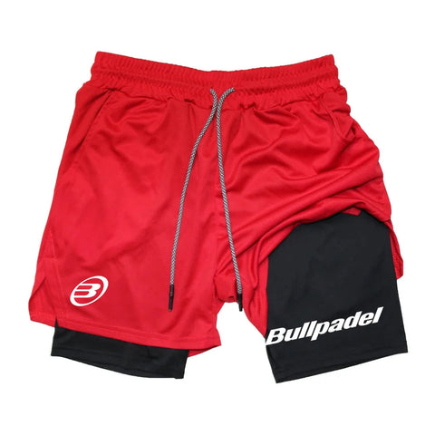 New Men's Padel Sport Shorts Summer Male Breathable Tennis Shorts Quick-Drying Badminton Trousers Outdoor Running Sportwear Zen fit plus